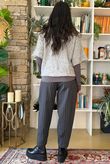 Clemmie Box Knit Grey Marl